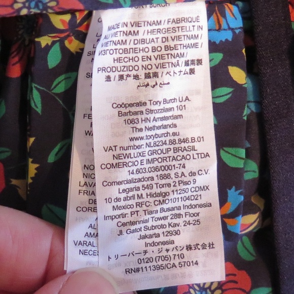 Tory Burch Tory Sport Floral Nylon Packable Full Zip Jacket Windbreaker - Picture 11 of 13